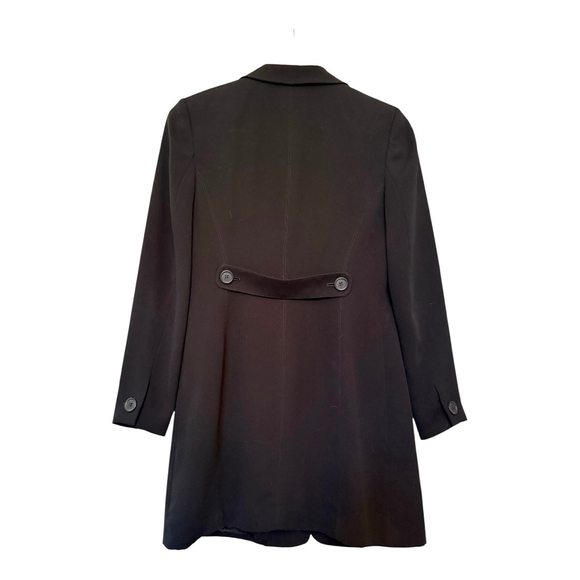 EUC Women's INC International Concepts Longline Blazer Black Size 2P - Picture 7 of 10